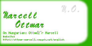 marcell ottmar business card